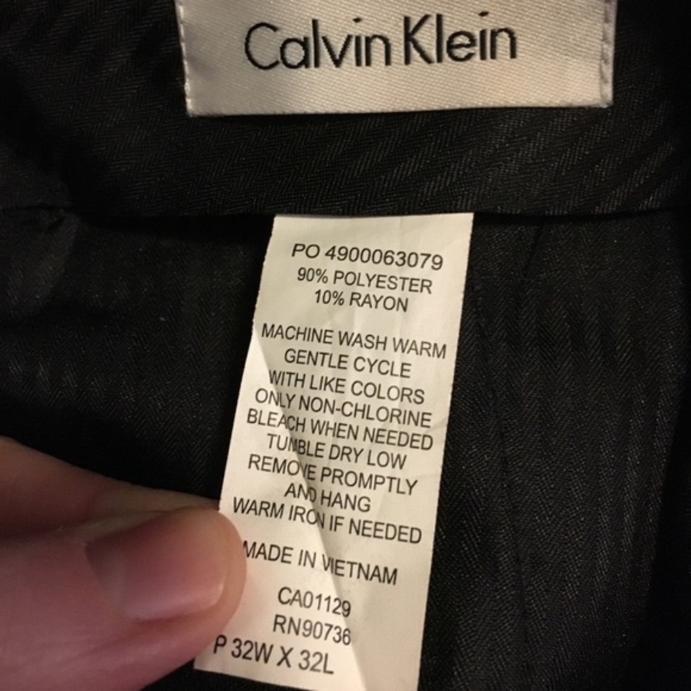 Like New: Calvin Klein Slim Fit Dress Pants - Picture 5 of 5